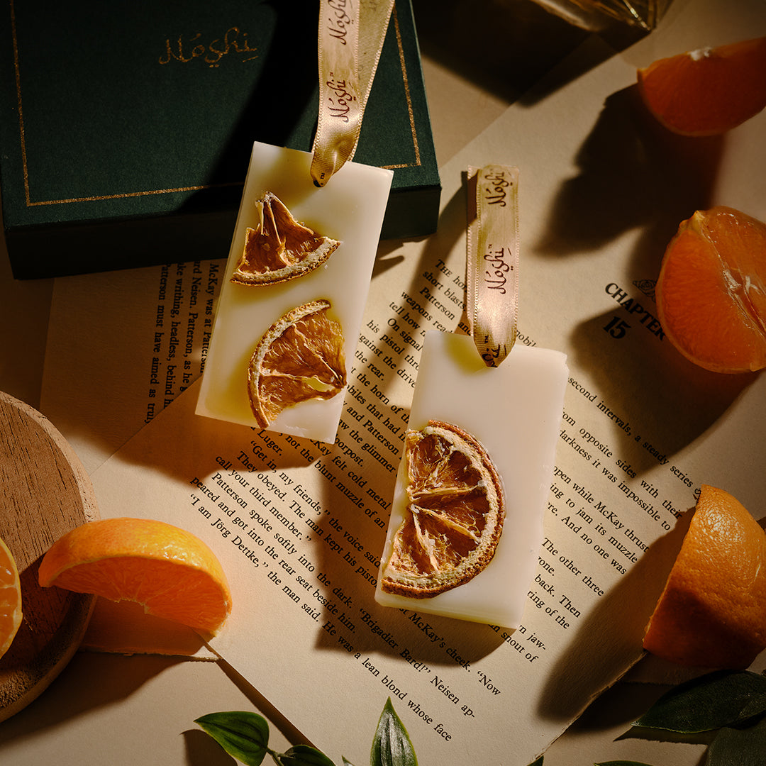 Orange Rose Wax Tablet - (Pack of 2)